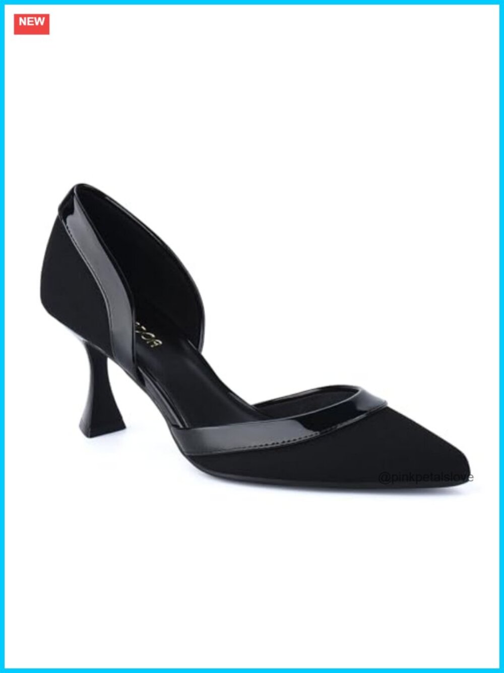 Women's Pointed Toe Kitten Heel Pumps Closed Toe Dress Shoes